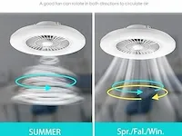 Bkzo smart led-plafondlamp met ventilator - afbeelding 6 van  6