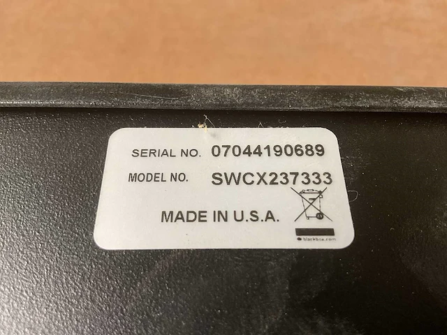Black box swcx237333 switch - afbeelding 4 van  4
