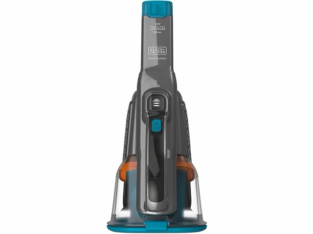 Black & decker bhhv320j handstofzuiger zakloos blauw, titanium - afbeelding 2 van  2