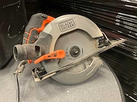 Black + decker cs1550k-qs cirkelzaagmachine - afbeelding 4 van  5