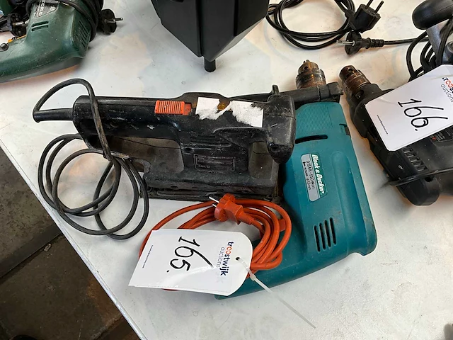 Black & decker elektrisch gereedschap (2x) - afbeelding 1 van  4