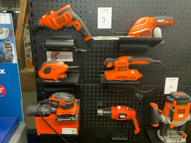 Black & decker elektrisch gereedschap (6x) - afbeelding 1 van  7