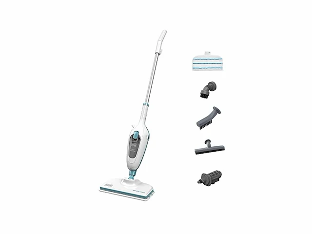 Black & decker fsmh13e5 1300w 2in1 stoomreiniger wit - afbeelding 2 van  6