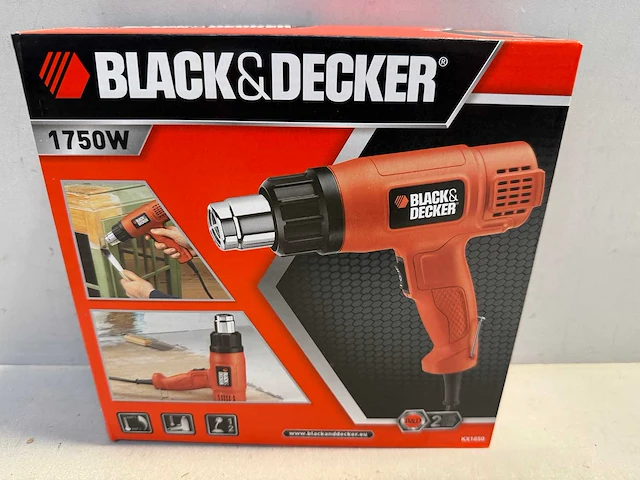 Black & decker heteluchtpistool 230v - afbeelding 1 van  3