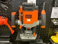 Black & decker kw1200e bovenfrees - afbeelding 1 van  4