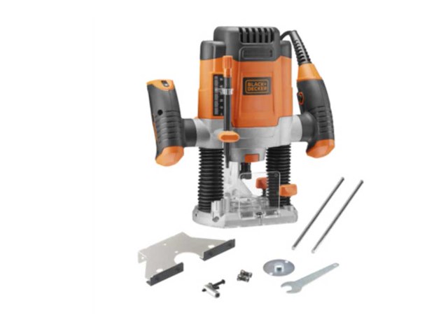 Black + decker kw1200e bovenfrees - afbeelding 1 van  4
