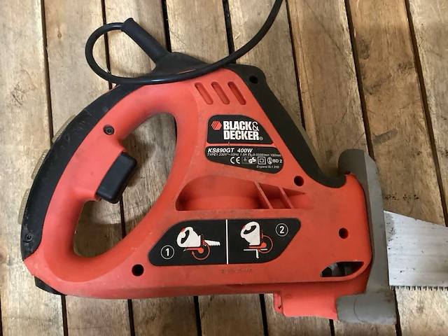 Black & decker scorpion reciprozaag - afbeelding 3 van  4