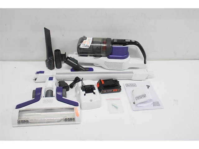 Black & decker steelstofzuiger bhfev1825cp-qw 4 in1 pet wit - afbeelding 3 van  4