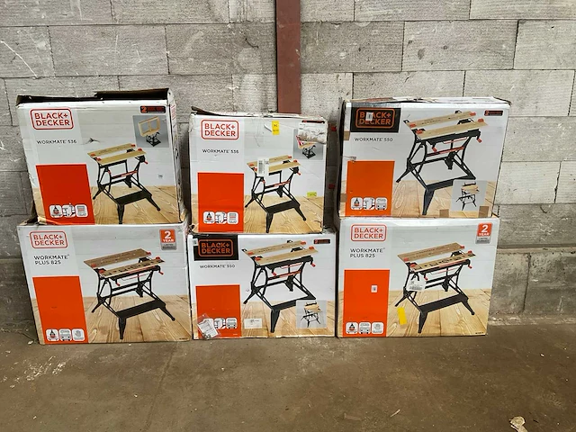 Black + decker workmate werktafel (6x) - afbeelding 2 van  9
