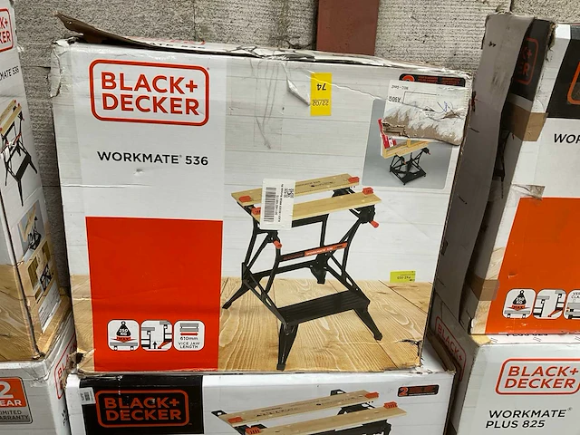 Black + decker workmate werktafel (6x) - afbeelding 7 van  9