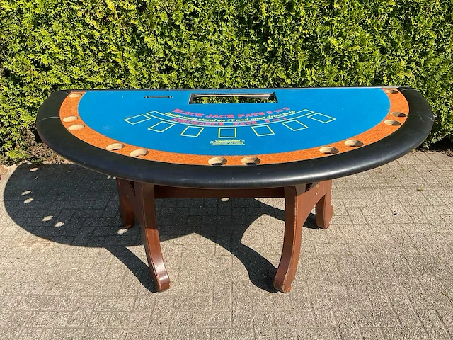 Black jack casino tafel - afbeelding 2 van  8