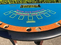 Black jack casino tafel - afbeelding 7 van  8
