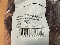 Black laminae plug (250x) - afbeelding 5 van  6