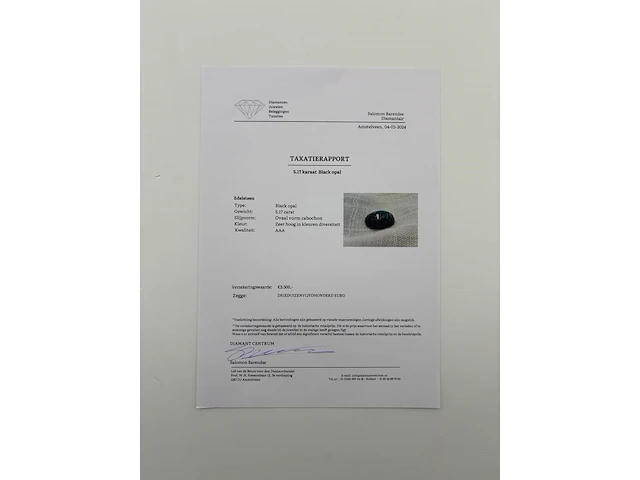 Black opaal - 5.17ct - afbeelding 4 van  5