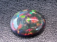 Black opal - 5.98 karaat prachtige black opal