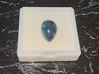 Black opal - 6.40ct - afbeelding 1 van  3