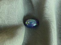 Black opal - 9.20 carat natuurlijke black opal - afbeelding 1 van  3