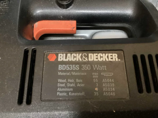 Black&decker decoupeerzaag - afbeelding 2 van  3