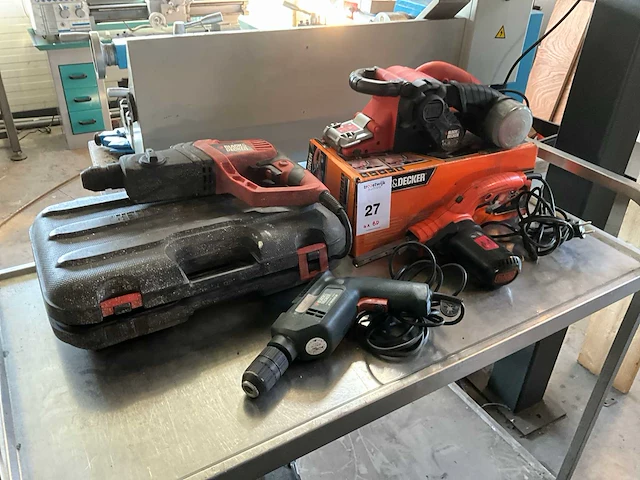 Black&decker elektrisch gereedschap (4x) - afbeelding 1 van  6