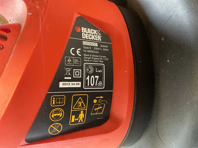 Black+decker gw3000 bladblazer - afbeelding 2 van  2