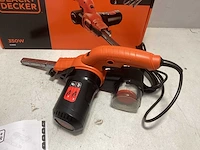 Black+decker ka900e 350w powerfile bandschuurmachine met accessoires | 13mm arm | 3 schuurbanden - ka900e-qs - afbeelding 2 van  4