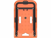 Black+decker opvouwbare rolwagen/transportwagenmax. 90 kg in hoogte verstelbare handgreep - afbeelding 2 van  6