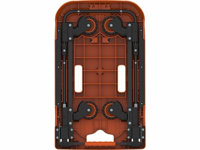 Black+decker opvouwbare rolwagen/transportwagenmax. 90 kg in hoogte verstelbare handgreep - afbeelding 4 van  6