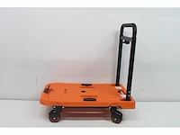 Black+decker opvouwbare rolwagen/transportwagenmax. 90 kg in hoogte verstelbare handgreep - afbeelding 5 van  6