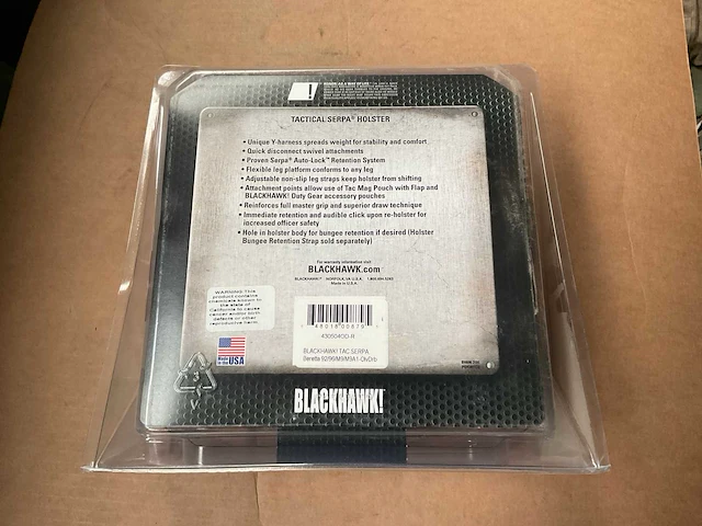 Blackhawk tactical serpa holster - afbeelding 2 van  2