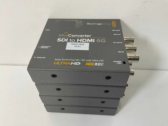 Blackmagicdesign mini converter sdi to hdmi 6g (4x) - afbeelding 1 van  10