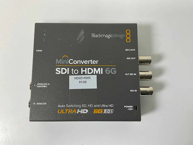 Blackmagicdesign mini converter sdi to hdmi 6g (4x) - afbeelding 6 van  10