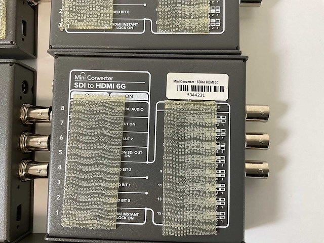 Blackmagicdesign mini converter sdi to hdmi 6g (5x) - afbeelding 9 van  9