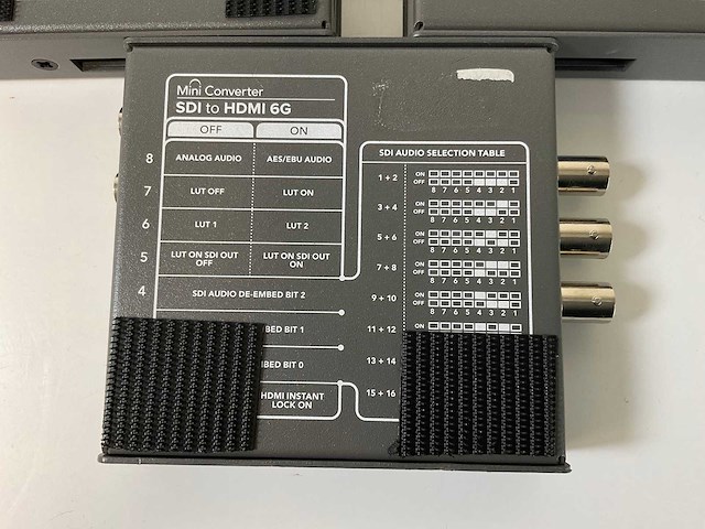 Blackmagicdesign mini converter sdi to hdmi 6g (5x) - afbeelding 2 van  10