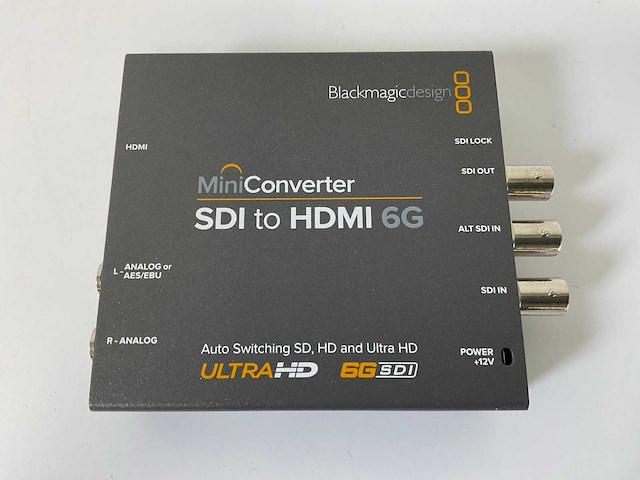 Blackmagicdesign mini converter sdi to hdmi 6g (5x) - afbeelding 5 van  10