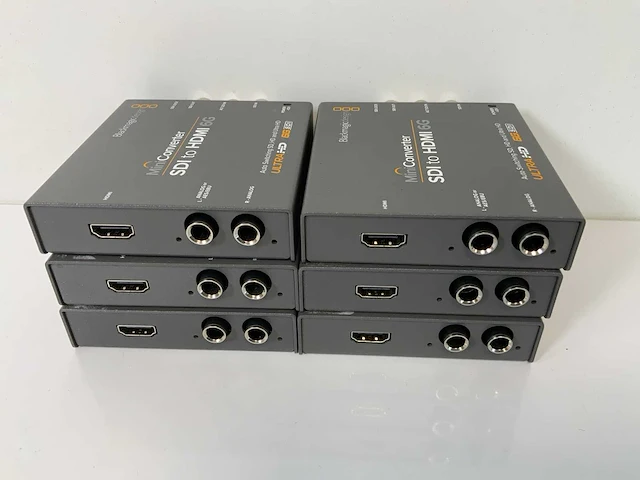 Blackmagicdesign mini converter sdi to hdmi 6g (6x) - afbeelding 1 van  10