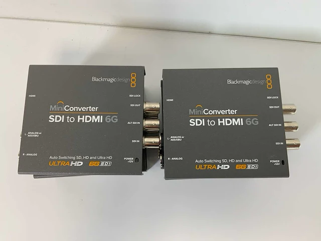 Blackmagicdesign mini converter sdi to hdmi 6g (6x) - afbeelding 6 van  10
