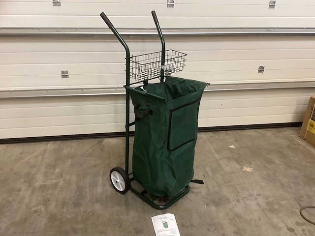 Blad- , tuinafval trolley - afbeelding 1 van  3