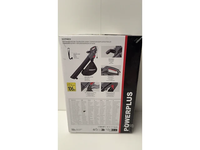 Bladblazer 220v powerplus, poweg9014 - afbeelding 2 van  3