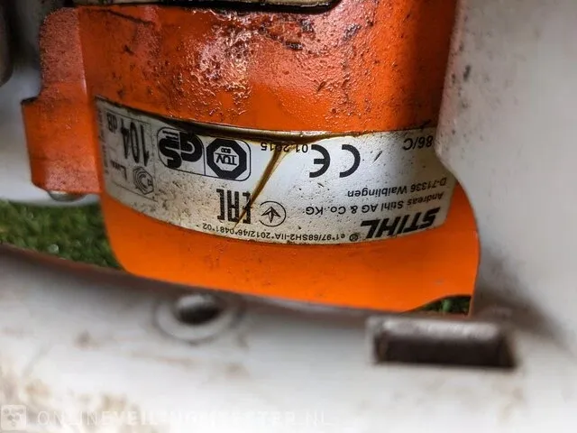 Bladblazer benzine stihl, bg86, bouwjaar 2015 - afbeelding 5 van  5