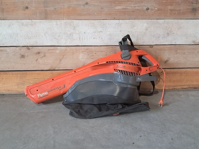 Bladblazer en bladzuiger flymo, gardenvac plus mev750, oranje - afbeelding 1 van  7