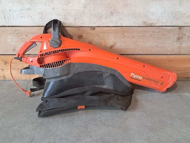 Bladblazer en bladzuiger flymo, gardenvac plus mev750, oranje - afbeelding 2 van  7