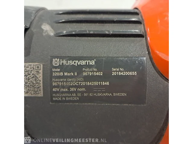 Bladblazer husqvarna, 436lib, bouwjaar 2018 - afbeelding 8 van  9