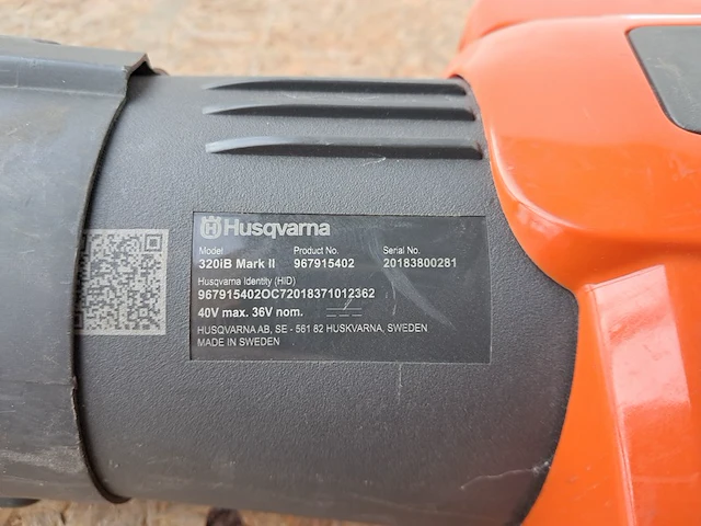 Bladblazer husqvarna, 436lib, bouwjaar 2018 - afbeelding 5 van  5