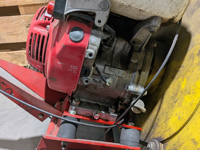 Bladblazer, kwh, 350, met motor, honda gx270 9.0 hp - afbeelding 10 van  14