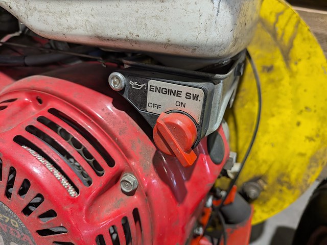 Bladblazer, kwh, 350, met motor, honda gx270 9.0 hp - afbeelding 14 van  14