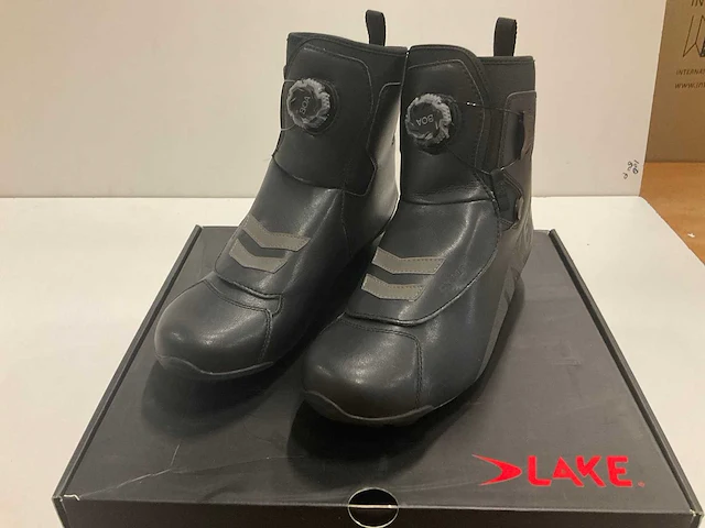 Blake cx146 wielrenschoenen reflecterend zwart maat 48 - afbeelding 2 van  3