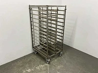Blanco - rvs regaalwagen - afbeelding 4 van  5