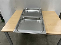 Blanco 2/3 gn bakken (4x) - afbeelding 1 van  5