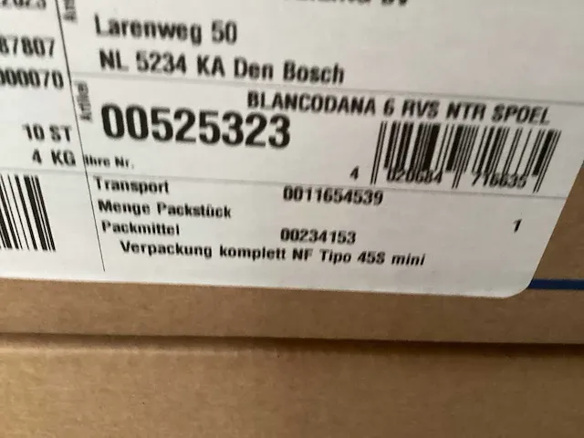 Blanco 525323 blancodana 6 rvs spoelbak - afbeelding 7 van  8