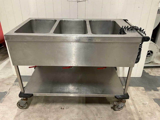 Blanco saw 3 au bain marie wagen - afbeelding 1 van  5